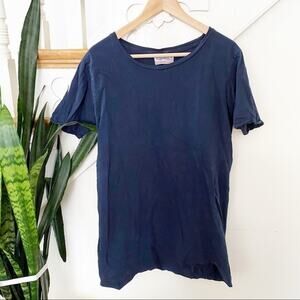 Alcott navy blue t-shirt dress short sleeves sz S